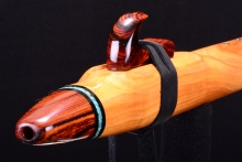 Cherry Native American Flute, Minor, Low D-3, #H5B